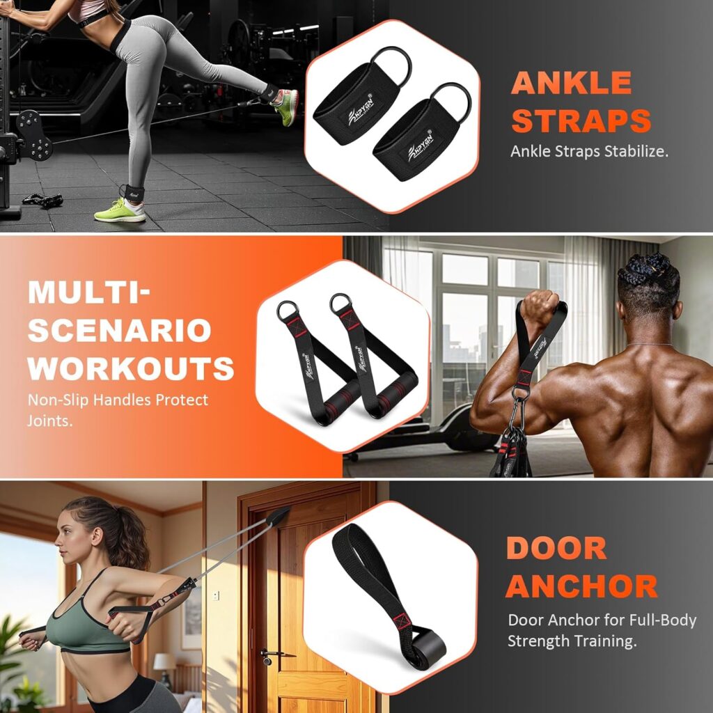HPYGN foam handles and reinforced steel clips for secure grip