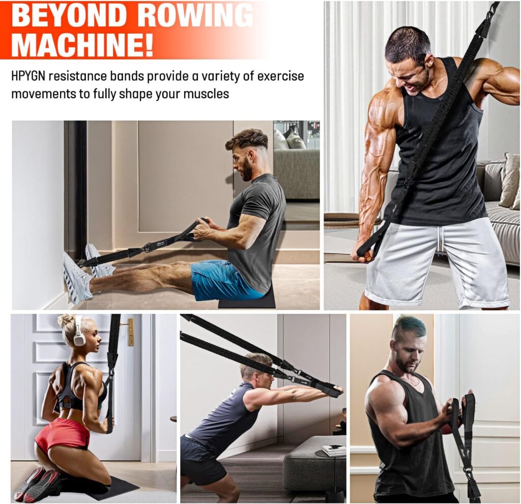 HPYGN Rowing Resistance Bands review
